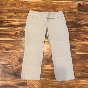 Limited Capri Khaki Color Pant, Size 2